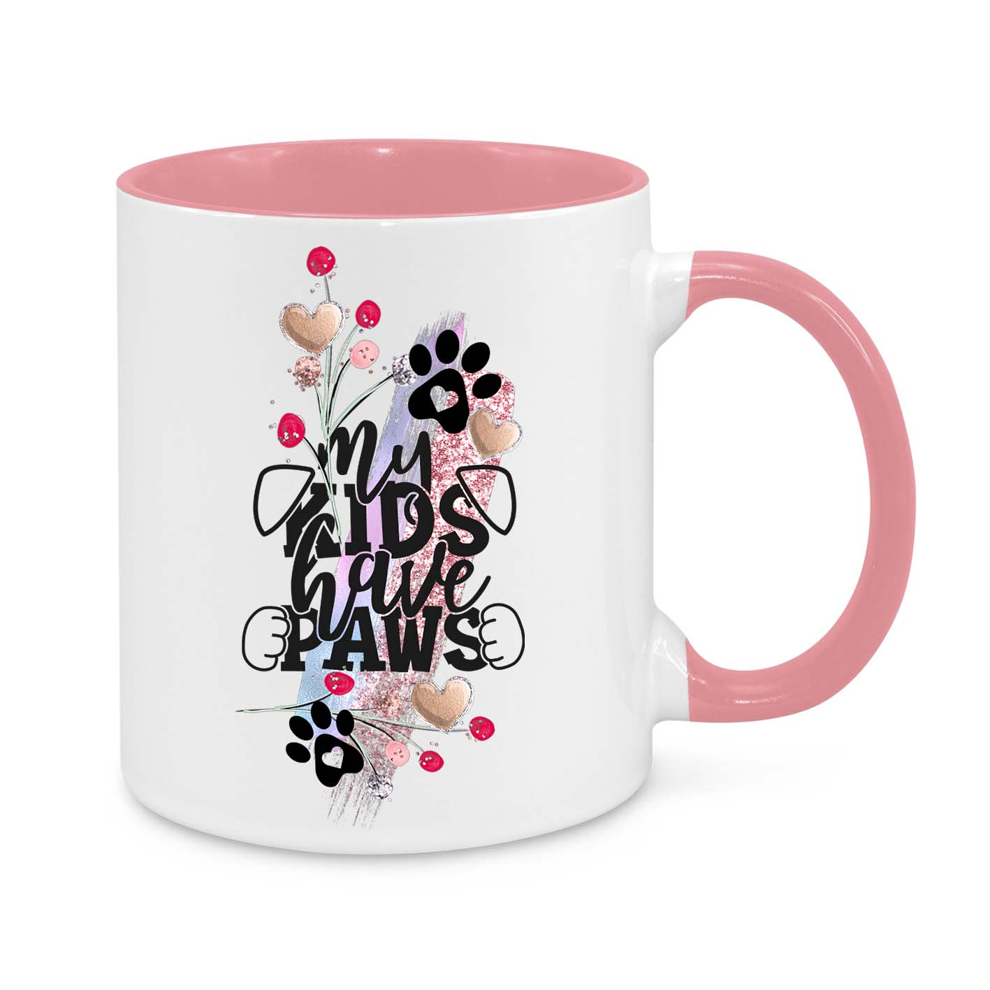 My Kids Have Paws Novelty Mug