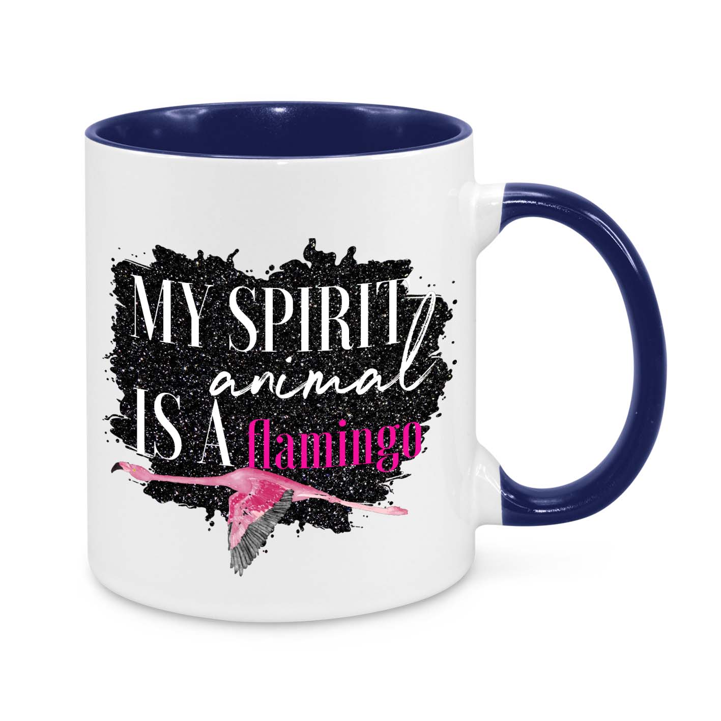 My Spirit Animal is a Flamingo Novelty Mug