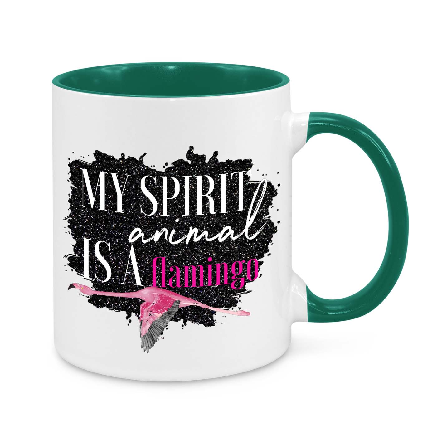 My Spirit Animal is a Flamingo Novelty Mug