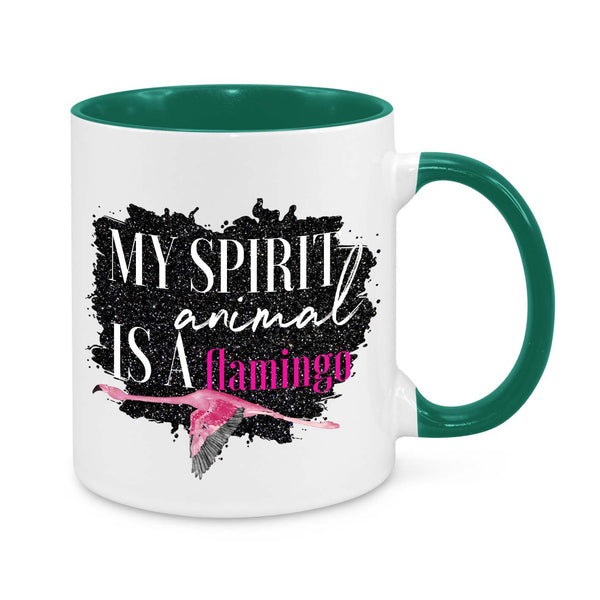 My Spirit Animal is a Flamingo Novelty Mug