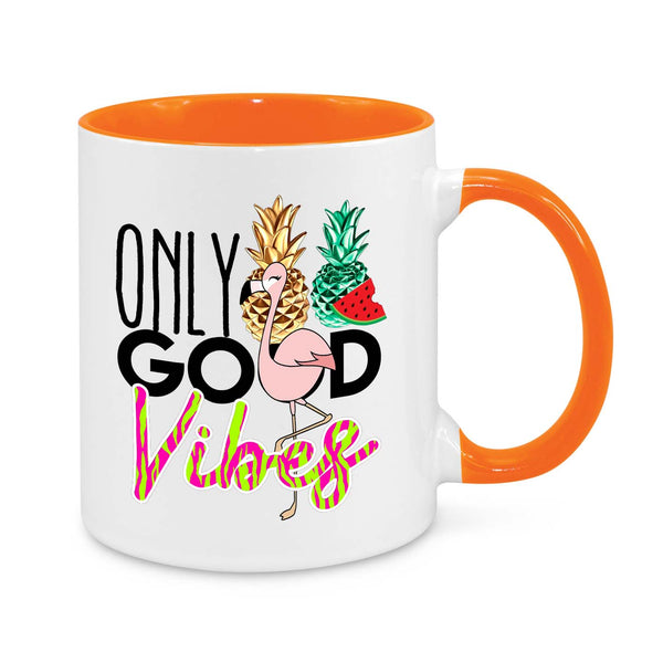 Only Good Vibes Novelty Mug