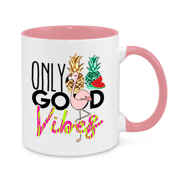 Only Good Vibes Novelty Mug