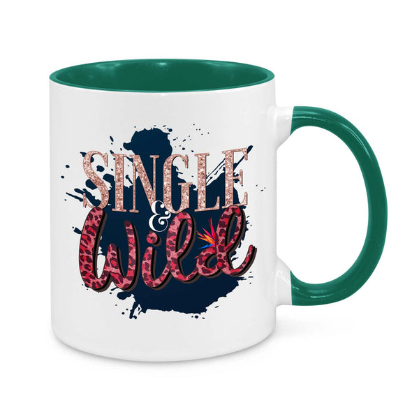 Single and Wild Novelty Mug