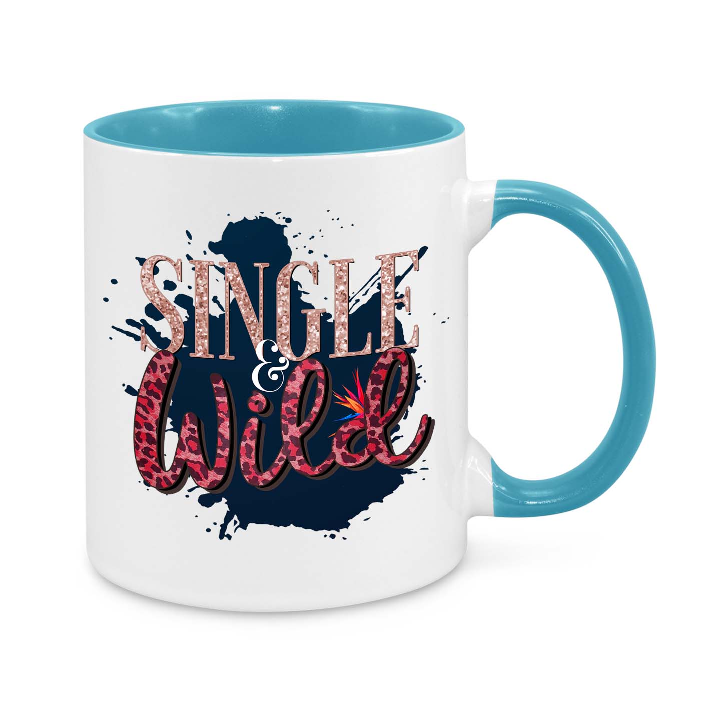 Single and Wild Novelty Mug