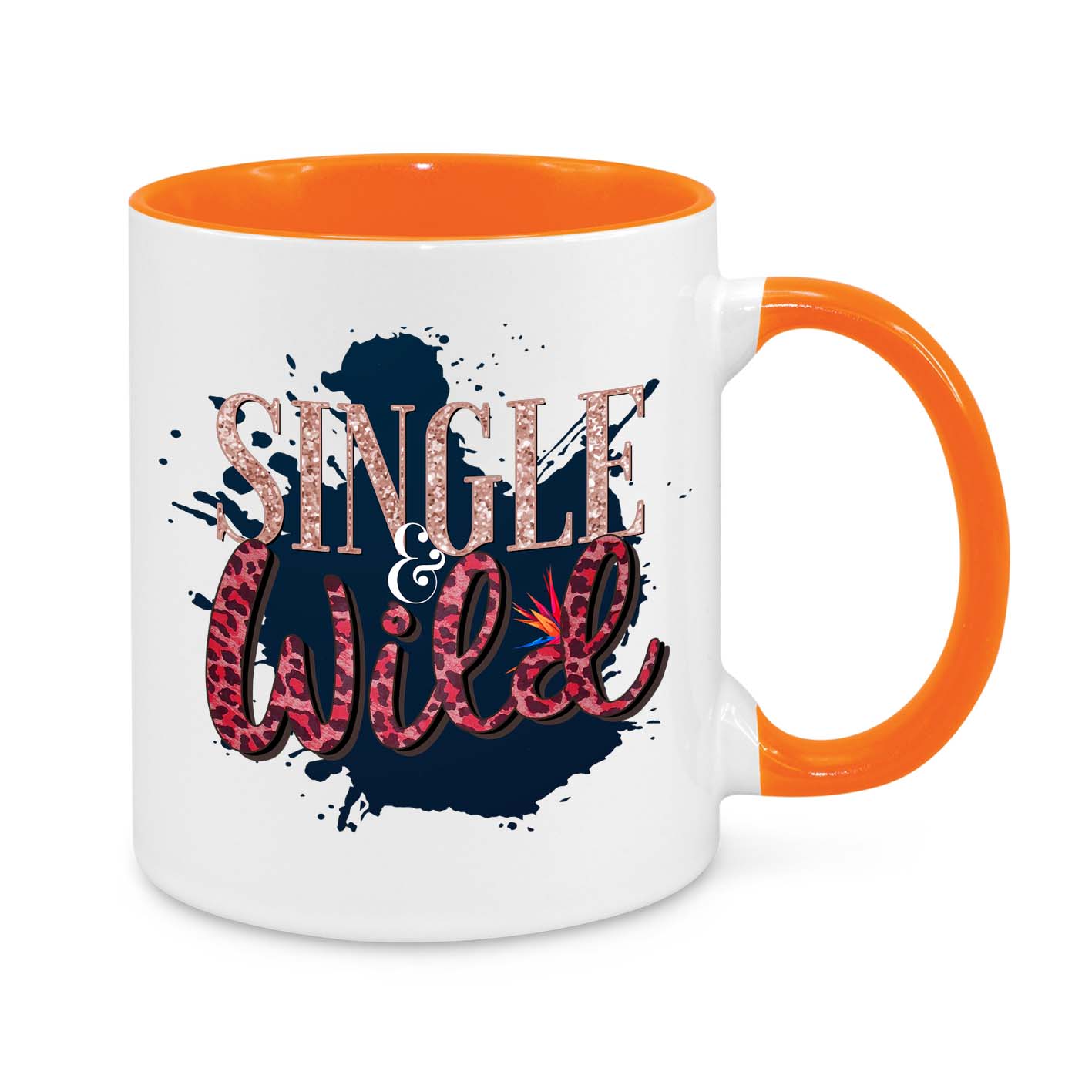 Single and Wild Novelty Mug