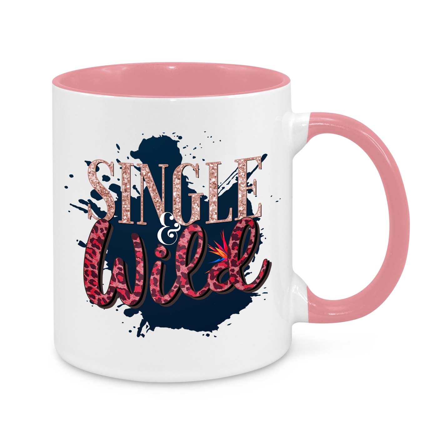 Single and Wild Novelty Mug