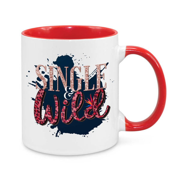 Single and Wild Novelty Mug