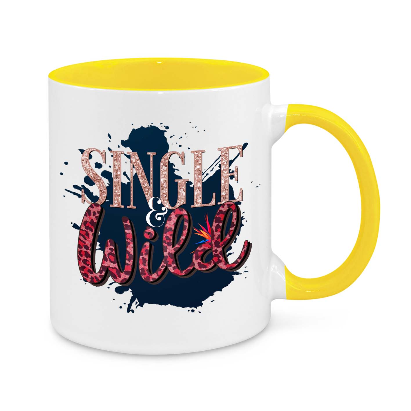 Single and Wild Novelty Mug