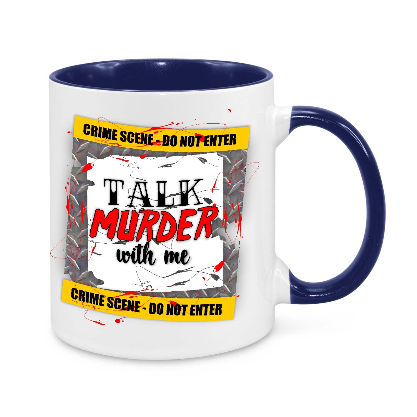 Talk Murther with Me Novelty Mug