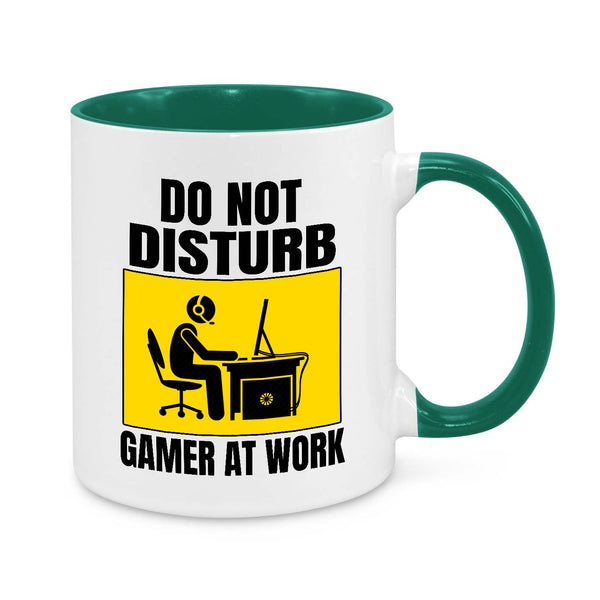 Do Not Disturb! Gamer At Work! Novelty Mug