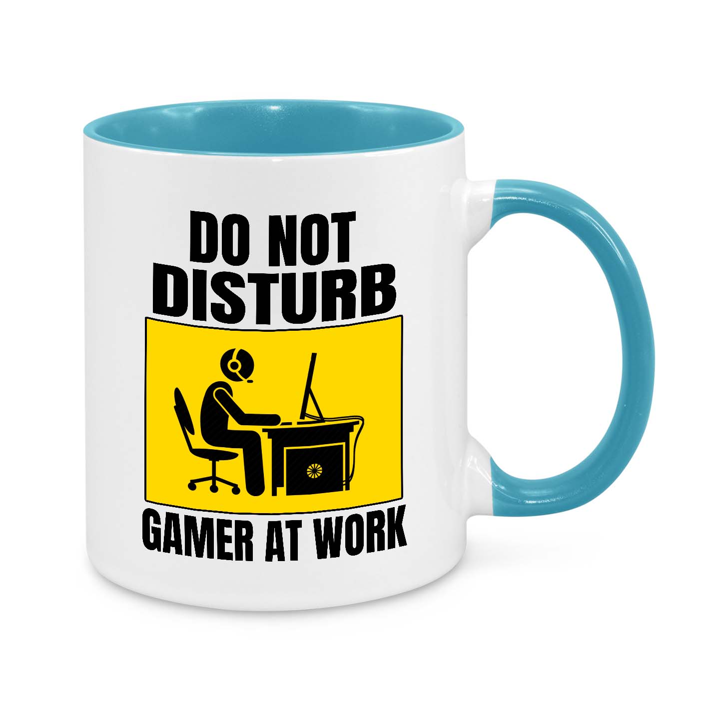 Do Not Disturb! Gamer At Work! Novelty Mug