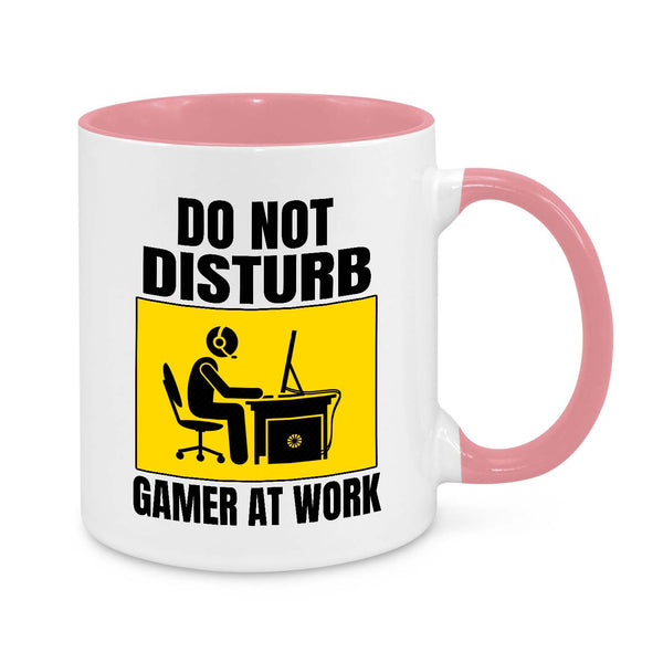 Do Not Disturb! Gamer At Work! Novelty Mug