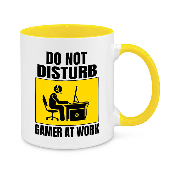 Do Not Disturb! Gamer At Work! Novelty Mug