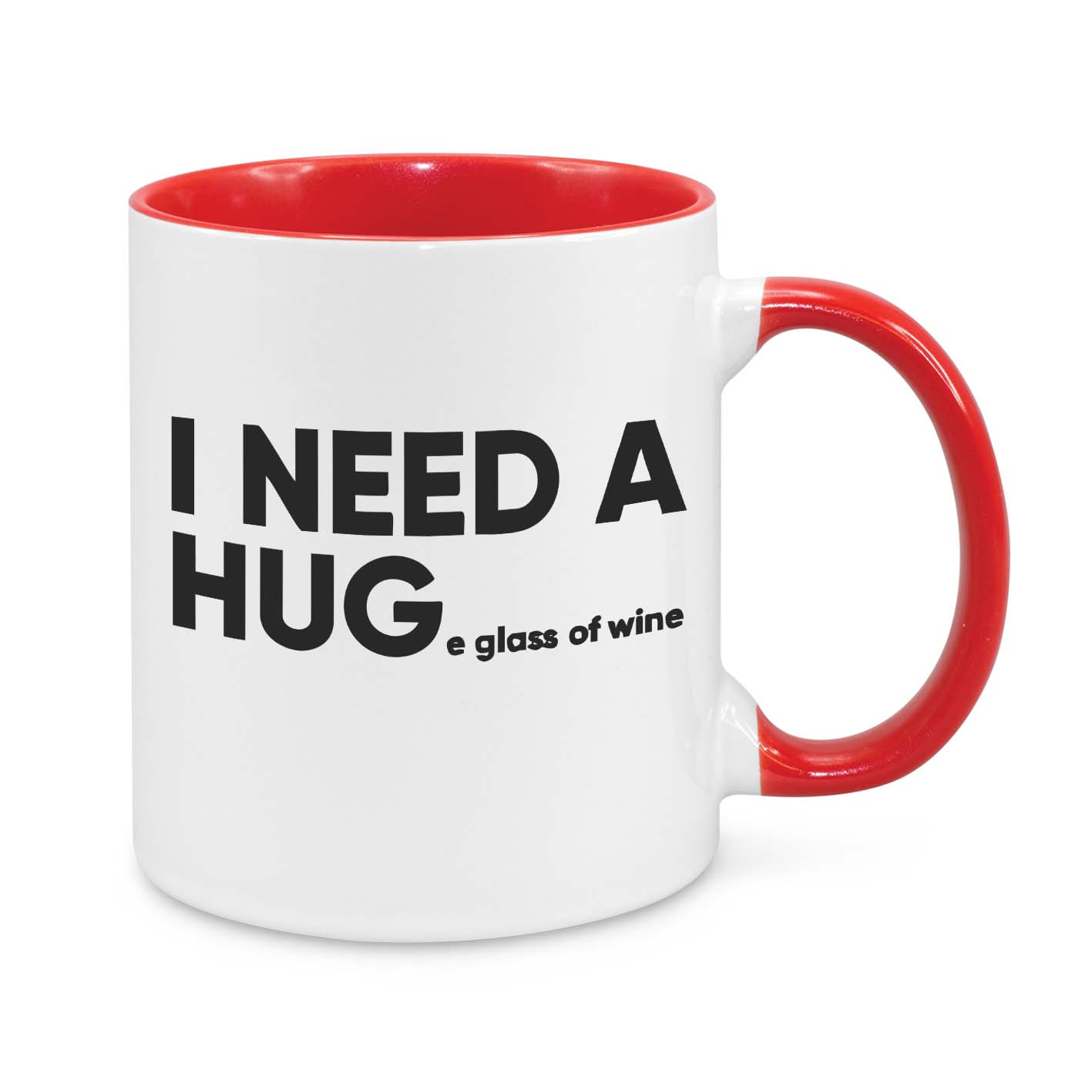 I Need a Hug Novelty Mug