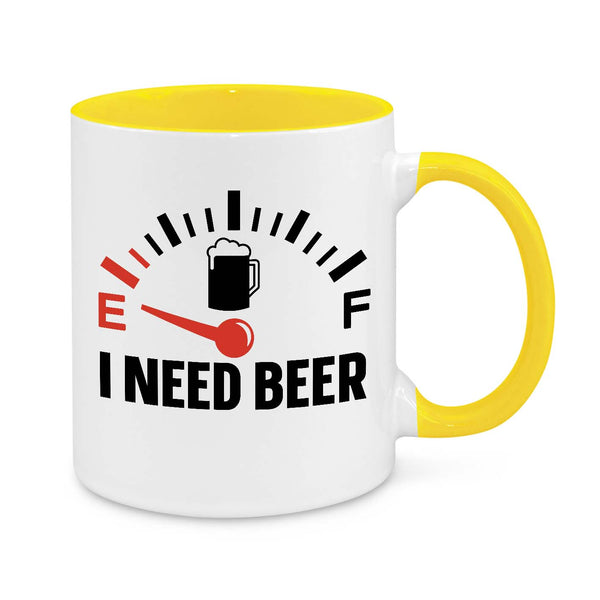 I Need Beer Novelty Mug