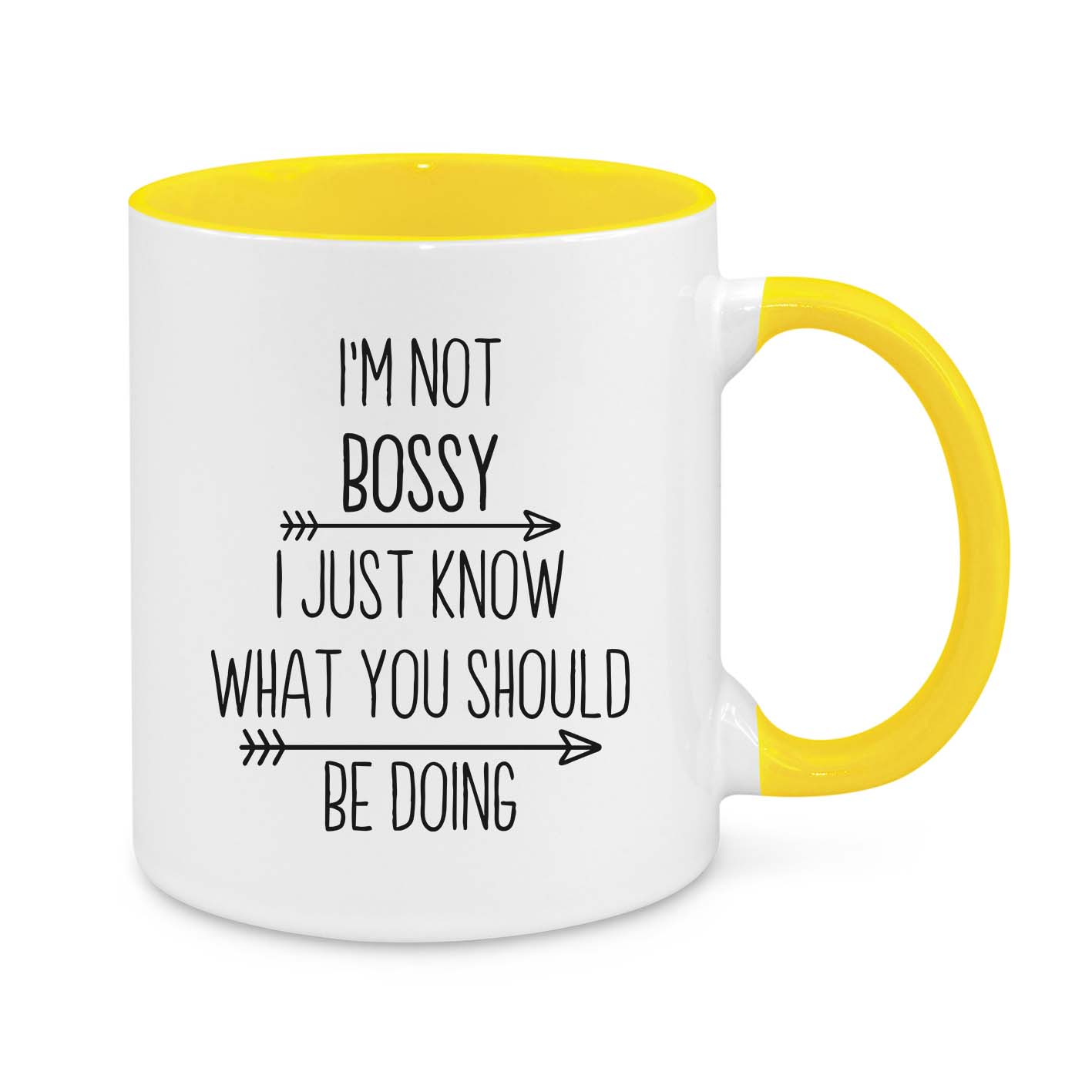 I'm Not Bossy Novelty Mug