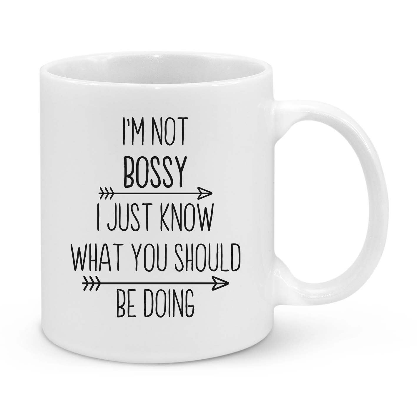 I'm Not Bossy Novelty Mug